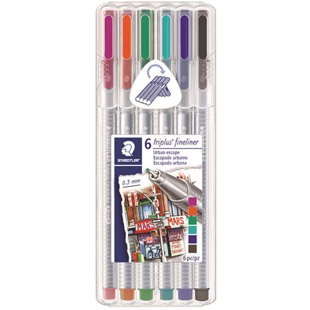 Triplus® Fineliner Pens urban escape