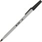 Business Source Ballpoint Stick Pens Fine point black (box 12)