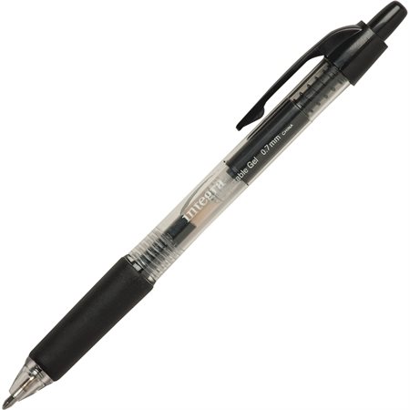 Stylo à encre gel rétractable Integra 0,7 mm noir