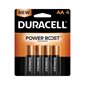 Coppertop Alkaline Batteries AA Package of 4