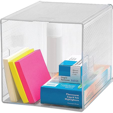 Cube de rangement 6 x 6 x 6 po cube ouvert