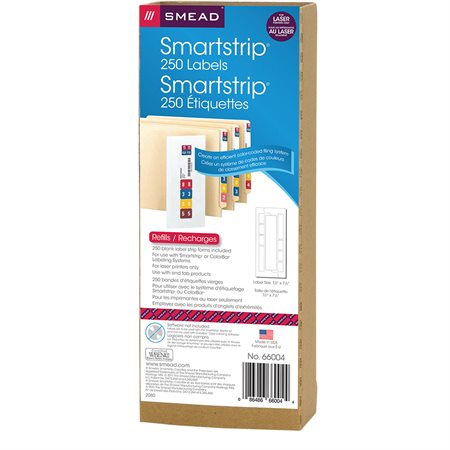 Smartstrip® End Tab Label Refills