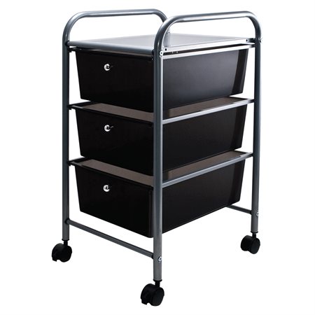 Drawer Organizer 3-drawers. 13 x 15-3 / 8 x 25-7 / 8 in.H smoke