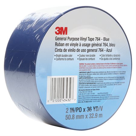 764 General Purpose Vinyl Tape blue