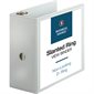 Slant Ring View Binder 5 in. white