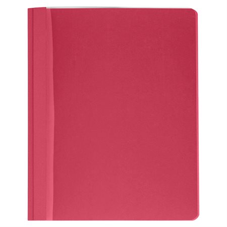 Couverture de présentation rouge