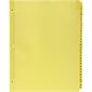 Clear Plastic Tab Index Dividers 31 tabs 1-31