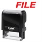 Timbre grand format auto-encreur Original Printy 4.0 4911 FILE (rouge)