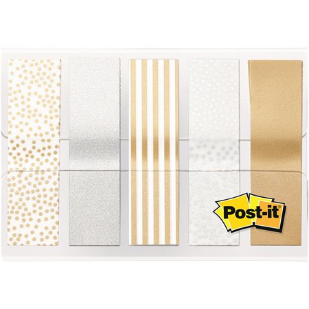 Post-it® Metallic Colour Flags