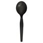 Heavy Weight Disposable Cutlery Black soup spoons