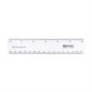 Flexible Transparent Ruler 15 cm metric  /  6"