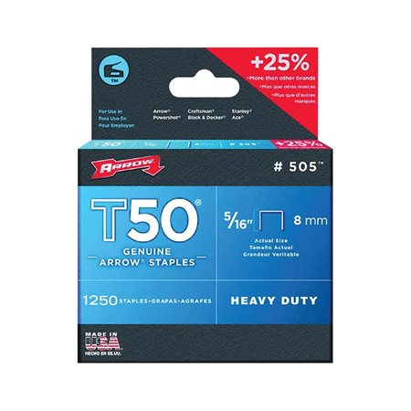 T50® Staples 5 / 16”