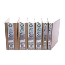 Reliure en carton recyclé 3R Anneaux ronds 1-1/2 po.