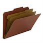 Recycled Classification Folder Legal size red