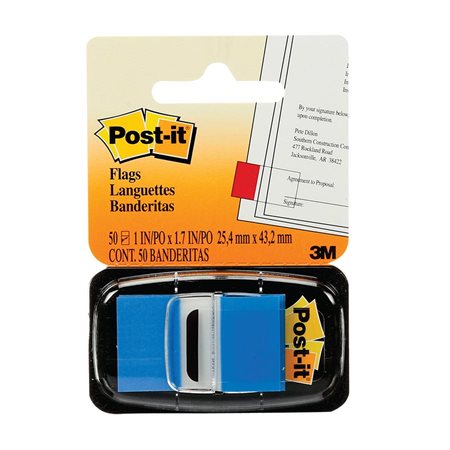 Languettes Post-it® bleu