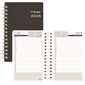 Agenda quotidien DuraGlobe™ (2026) Couverture semi-flexible noir