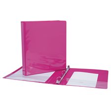 Ring binder 1 in. pink