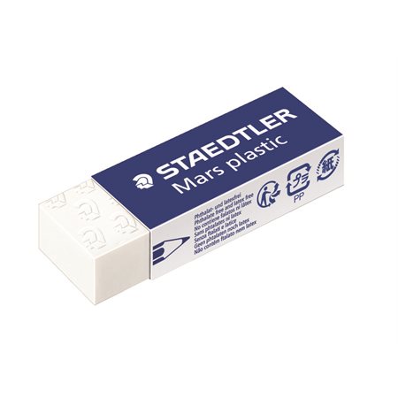 Mars Plastic White Eraser
