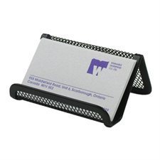 Mesh Business Card Holder black