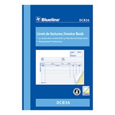 Invoice Book 5-3/8 x 8 in. duplicate (bilingual)