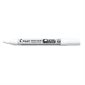 Super Color Permanent Marker Large chisel point white