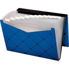 Pocket Expandable File 13 pockets blue