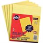 Canary Figuring Pad Ruled 5 / 16”. 8-3 / 4 x 10-7 / 8”. 72 sheets. Newsprint