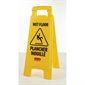 Caution Wet Floor Sign French-English