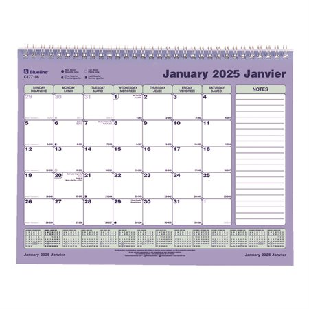 Monthly Wall Calendar (2025)