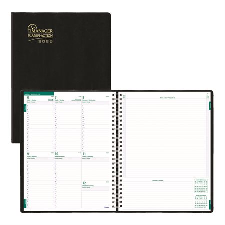 5-day Timanager® Weekly / Monthly Diary (2025) Bilingual