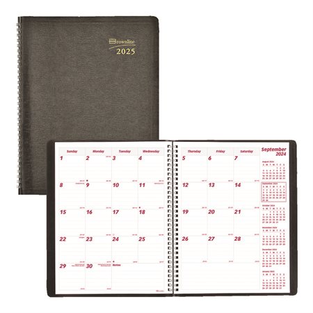 Monthly Diary (2025) Soft cover. 16 months: Sept 2024 to Dec 2026 11 x 8-1 / 2 in.