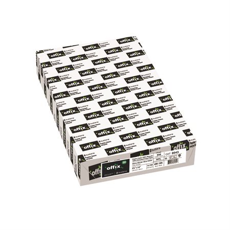 Papier recyclé Offix® 100 8-1 / 2 x 14 paquet de 500