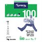 Offix® 100 Recycled Paper 8-1 / 2 x 11 - 3-hole punched pack of 500