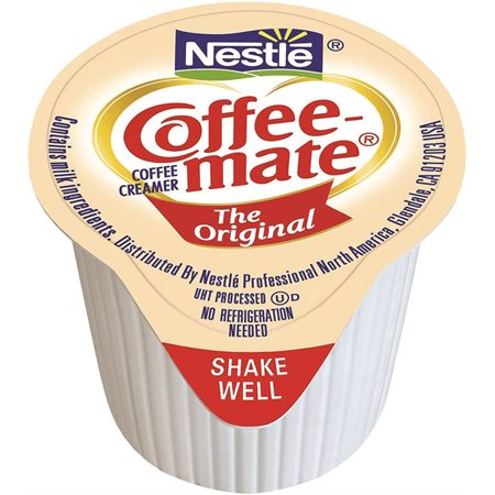 Coffee-Mate® Original Coffee Whitener 11 mL liquid singles - package of 180