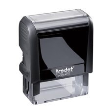 Timbre auto-encreur personnalisé Printy 4912 - 5/8  x 1 3/16" (4 lignes)