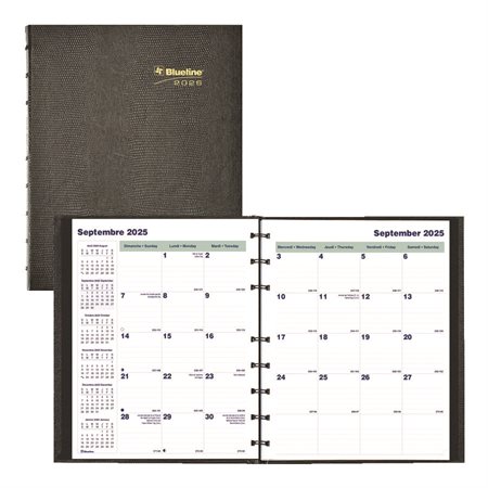 MiracleBind™ Monthly Diary (2026) CoilPro hard cover 9-1 / 4 x 7-1 / 4 in.