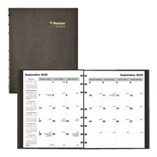 MiracleBind™ Monthly Diary (2026) CoilPro hard cover 9-1/4 x 7-1/4 in.
