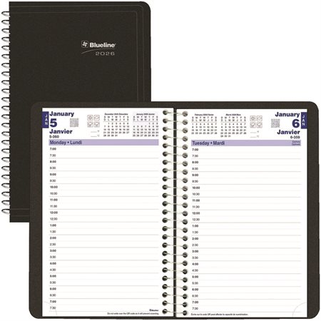 Agenda quotidien (2025) bilingue