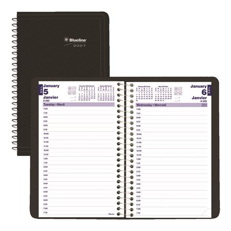 Agenda quotidien (2026) bilingue