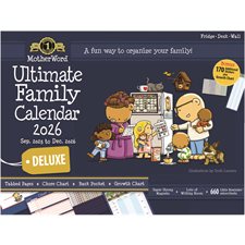 MotherWord® Family Fridge Calendar (2025-2026) English