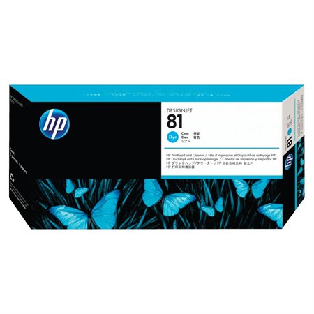 HP 81 Printheads cyan