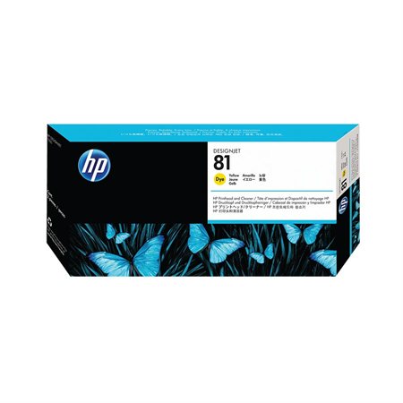 HP 81 Printheads yellow