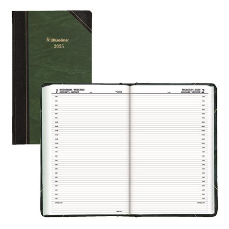 Daily Planner (2025) 13-3 / 8 x 8 in. Bilingual