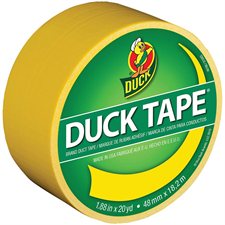 Coloured Duck Tape 48 mm x 18.2 m yellow