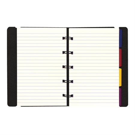 Filofax® Refillable Notebook Pocket size, 5-1 / 2 x 3-1 / 2" black