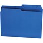 Reversible Coloured File Folders Letter size blue