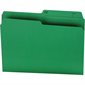 Chemises couleurs réversibles Format lettre vert