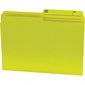 Reversible Coloured File Folders Letter size yellow