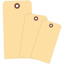 Manila Paper Shipping Labels 2 3/4 x 1 3/8"