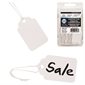 White Identification Tags with String 1-3 / 4 x 1-3 / 32"